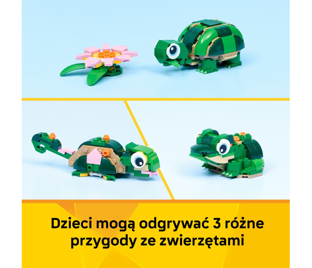 LEGO CREATOR 31377 Żółw i kwiat lilii wodnej - 1473426 - zdjęcie 10